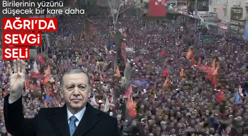 1710420613 Cumhurbaskani Erdogan Agrida coskulu bir kalabalik tarafindan karsilandi