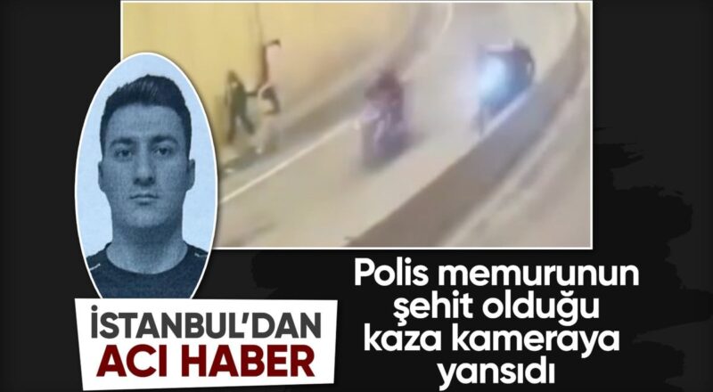 1711163862 Istanbul Sislide kaza yapan motosikletli polis sehit oldu