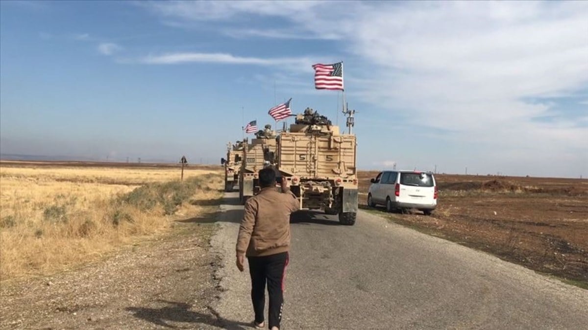 ABD Suriyeye takviye gonderdi 40 araclik konvoy